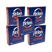 Kit 5 unidades - fita veda rosca 18x50 firlon
