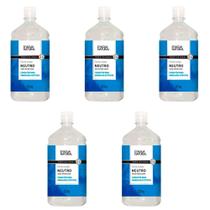 Kit 5 Unidades Gel de Contato Dagua Natural Neutro 1,1Kg Sem Perfume Condutor para Aparelhos Estéticos Kit 5 Unidades Gel de Contato Dagua Natural Neutro 1,1Kg Sem Perfume Condutor para Aparelhos Estéticos