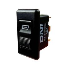 Kit 5 Unidades - Interruptor De Vidro Elétrico Individual Com Led Verde - VW 321959855 - 12V - DNI 2013
