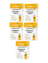 Kit 5 Unidades Lavitan Vitamina D3 2.000Ui 30 Comprimidos