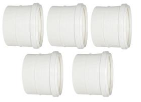 KIT 5 UNIDADES LUVA SIMPLES ESGOTO 50MM - Plastilit *918* KIT 5 UNIDADES LUVA SIMPLES ESGOTO 50MM - Plastilit *918*