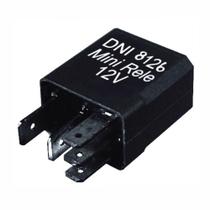 Kit 5 unidades - míni relé auxiliar - uso geral - 12v - 30/20a - dni 8126 Kit 5 unidades - míni relé auxiliar - uso geral - 12v - 30/20a - dni 8126