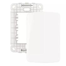 Kit 5 unidades Placa com Suporte 4x2 Cega B3 Margirius 19432 Kit 5 unidades Placa com Suporte 4x2 Cega B3 Margirius 19432