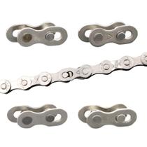 Kit 5 Unidades Power Link 6/7/8V Emenda Rápida Corrente Bike MTB Speed - RideRace