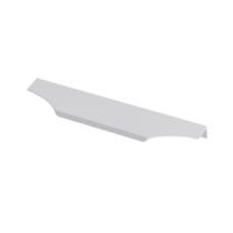 Kit 5 Unidades Puxadores Slin Clean 128mm Para Moveis Branco - EdeCasaMoveis