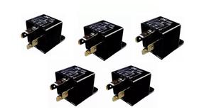Kit 5 unidades - relé auxiliar universal 12v e 40a - dni 0102 Kit 5 unidades - relé auxiliar universal 12v e 40a - dni 0102