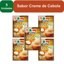 Kit 5 Unidades Sopas Cremosas VONO CHEF Sabor Creme de Cebola 58g Kit 5 Unidades Sopas Cremosas VONO CHEF Sabor Creme de Cebola 58g
