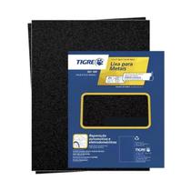 Kit 5 unidades - tigre lixa ferro grão 100 Kit 5 unidades - tigre lixa ferro grão 100