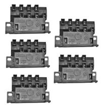 Kit 5 Usinas Eletromecânico Fogão 6 Saídas - Term.2,8mm Howe