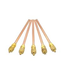 Kit 5 Válvula de Serviço Refrigeração Schrader 1/4 - 100mm Kit 5 Válvula de Serviço Refrigeração Schrader 1/4 - 100mm