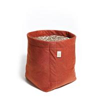 Kit 5 Vasos Plantas E Horta 11 Litros Feltro Vermelho