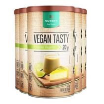 Kit 5 Vegan Proteína Vegetal Torta De Limão Nutrify 420G