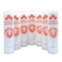 Kit 5 Velas 14 Dias Branca 700g - Palácio Das Velas Atacado