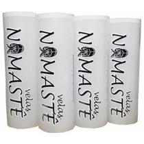 Kit 5 Velas 7 Dias Brancas 260 Gramas Parafina Pura Kit 5 Velas 7 Dias Brancas 260 Gramas Parafina Pura