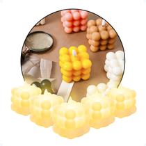 Kit 5 Velas Decorativas Artificial Eletrônica De Led Bubble Kit 5 Velas Decorativas Artificial Eletrônica De Led Bubble