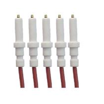 Kit 5 Velas Eletrodos Ignição Cooktop Fischer Com Fiação Kit 5 Velas Eletrodos Ignição Cooktop Fischer Com Fiação