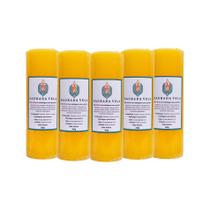 Kit 5 velas votiva 7 dias 260g (amarela) Kit 5 velas votiva 7 dias 260g (amarela)