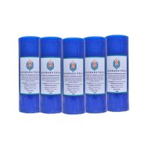 Kit 5 velas votiva 7 dias 260g (azul escura) Kit 5 velas votiva 7 dias 260g (azul escura)