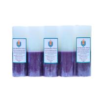 Kit 5 velas votiva 7 dias 260g (branca e roxa) Kit 5 velas votiva 7 dias 260g (branca e roxa)