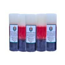 Kit 5 velas votiva 7 dias 260g (branca, vermelha e preta) Kit 5 velas votiva 7 dias 260g (branca, vermelha e preta)