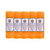 Kit 5 velas votiva 7 dias 260g (laranja) Kit 5 velas votiva 7 dias 260g (laranja)