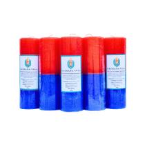 Kit 5 velas votiva 7 dias 260g (vermelha e azul escuro) Kit 5 velas votiva 7 dias 260g (vermelha e azul escuro)
