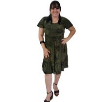 Kit 5 Vestido Feminina Liganet Ciganinha Malha Fria Casual