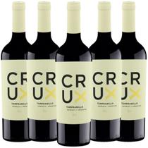 Kit 5 Vinho Argentino Tinto Crux Tempranillo Valle Uco 750ml