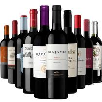 Kit 5 Vinhos Chilenos + 5 Vinhos Argentinos