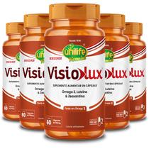 Kit 5 Visiolux Unilife 60 Cápsulas 750mg