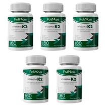 Kit 5 Vitamina K2 300 Cápsulas Saúde Óssea e Cardiovascular Kit 5 Vitamina K2 300 Cápsulas Saúde Óssea e Cardiovascular