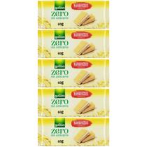 Kit 5 Wafer Importado Baunilha Gullon 60 Gramas Sem Açúcar