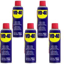 Kit 5 Wd-40 Spray Multiuso 300ml Manutenção E Reparos