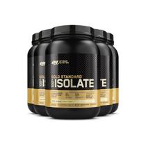 Kit 5 Whey Gold Isolate Optimum Nutrition Baunilha 720g Kit 5 Whey Gold Isolate Optimum Nutrition Baunilha 720g