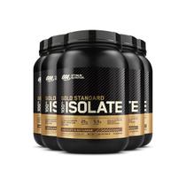 Kit 5 Whey Gold Isolate Optimum Nutrition Chocolate 744g Kit 5 Whey Gold Isolate Optimum Nutrition Chocolate 744g
