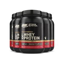 Kit 5 Whey Gold Standard Optimum Nutrition Chocolate 899g Kit 5 Whey Gold Standard Optimum Nutrition Chocolate 899g