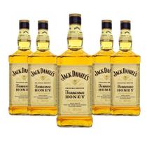 Kit 5 Whisky Jack Daniel's Honey 375ml