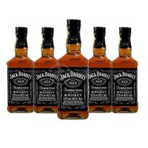 Kit 5 Whisky Jack Daniel's Old No.1 Original 375ml Uísque