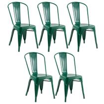 KIT - 5 x cadeiras Iron Tolix