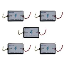 Kit 5 x Conversor de tensão de 24V para 12V 5A universal Kit 5 x Conversor de tensão de 24V para 12V 5A universal