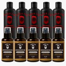 Kit 5 X Pro Barber MinoxDNACapilar Spray + 5 puro fio shampoo 250ml Crescimento Barba Cabelo Rápido Kit 5 X Pro Barber MinoxDNACapilar Spray + 5 puro fio shampoo 250ml Crescimento Barba Cabelo Rápido