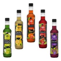 Kit 5 xarope dilute (sabores a sua escolha)