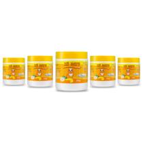 Kit 5 Xô Gato Educador Granulado Repelente Quimiagri 300g