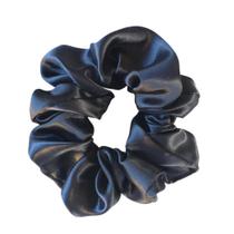 Kit 5 Xuxinha de Cabelo Xuxinha de Cetim Scrunchie Preto