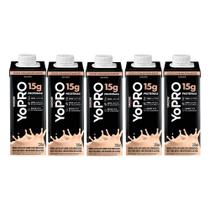 Kit 5 YoPRO Bebida Láctea UHT Coco com Batata-Doce 15g de proteínas 250ml