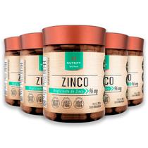 Kit 5 Zinco 96mg Nutrify 60 Cápsulas