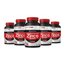 Kit 5 Zinco Quelato 500Mg Clinicmais 30 Cápsulas Kit 5 Zinco Quelato 500Mg Clinicmais 30 Cápsulas