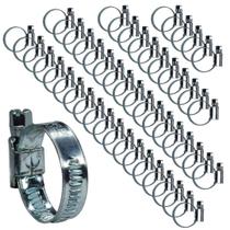 KIT 50 Abraçadeira 19X27mm rosca sem fim sistema hidráulico