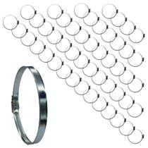 KIT 50 Abraçadeira 79X95mm aço zincado Sistemas hidráulicos