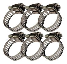 Kit 50 Abraçadeiras Aço Inox 3/4 Pol 13-19mm Reforçada